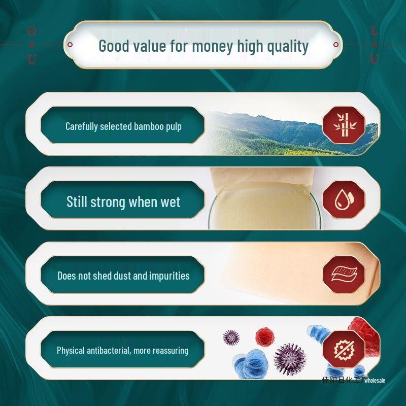 Oulu Panda Bamboo Pulp Napkin & Toilet Tissue Value Pack - 24 Packs