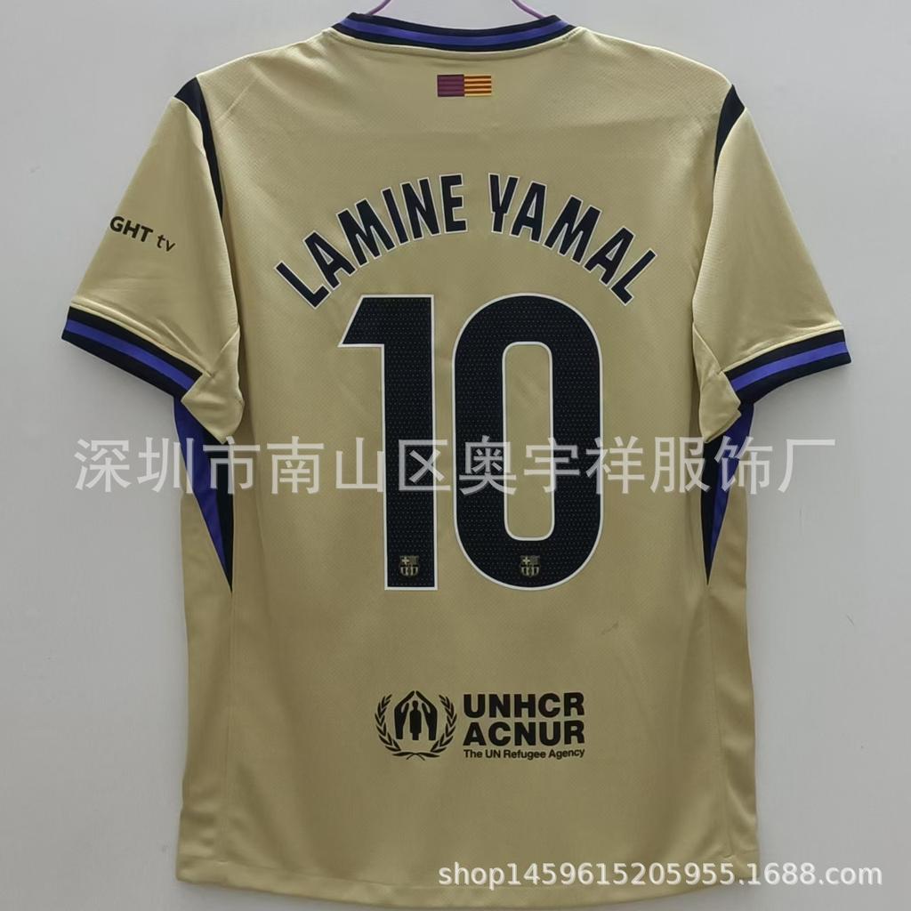 26 Real Madrid Barcelona Jersey No. 10 Mbappe 14 Rashford No. 10 Yamal Football Jersey Top