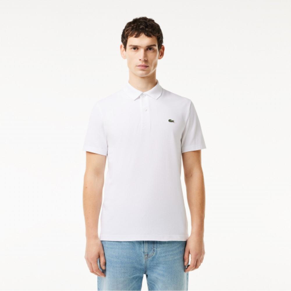 

LACOSTE Common Basic Поло с короткими рукавами [Белый]