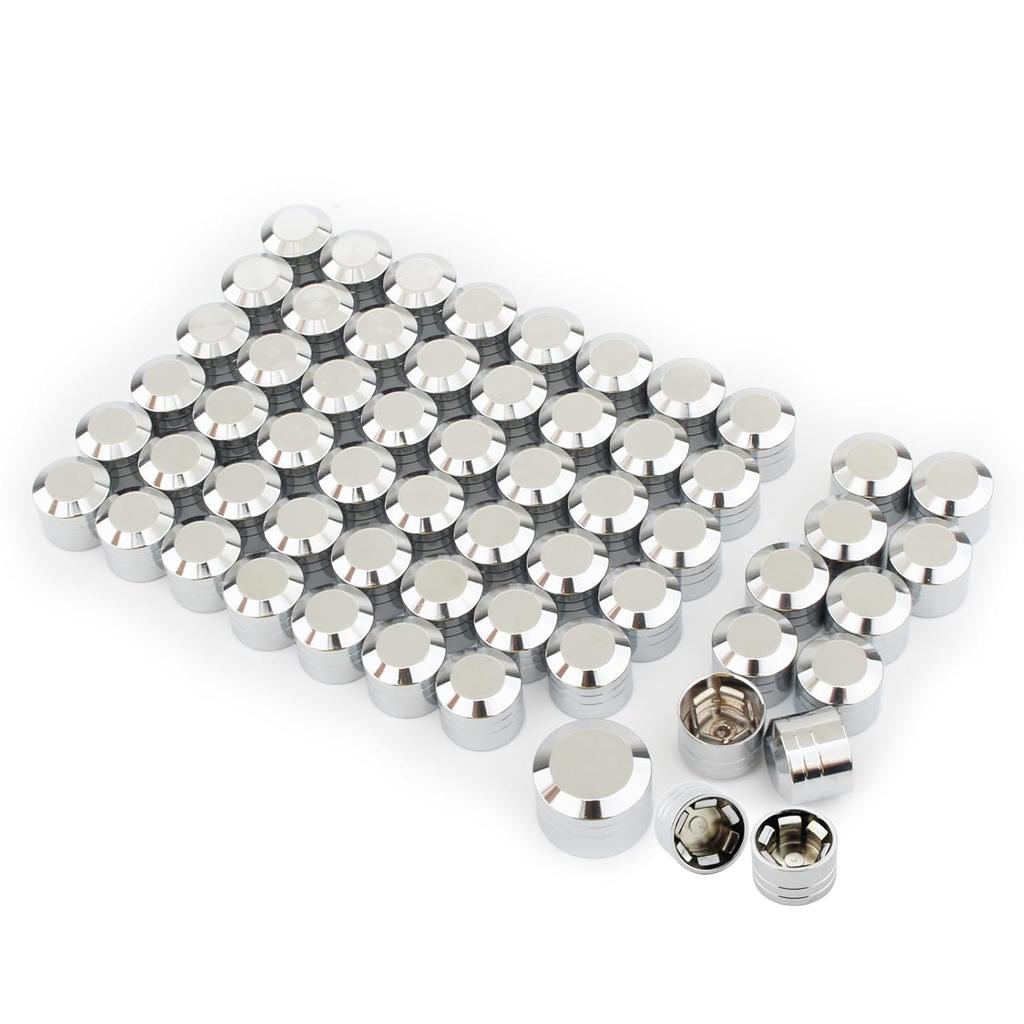 Motorcycle Bolt Covers Engine Bolt Toppers Caps Kit for Harley Touring Road King Street Glide Road Glide Electra Glide Softail Breakout Dyna Fat Bob