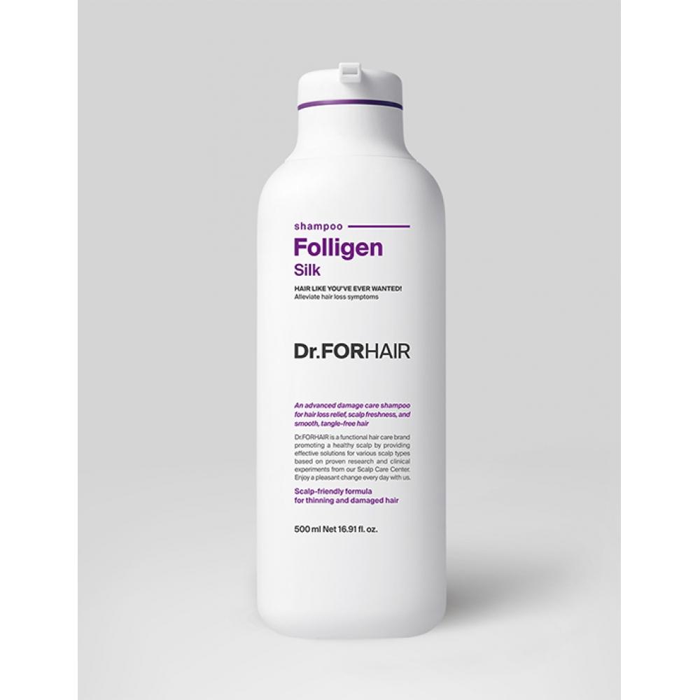 Dr. For Hair Polygen Silk Shampoo For Hair Loss + Damaged Hair 500ml