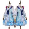 Genshin Impact COS Kamisato Ayaka Skin Huashi Letter Skirt Cosplay Girl Princess Anime Costume