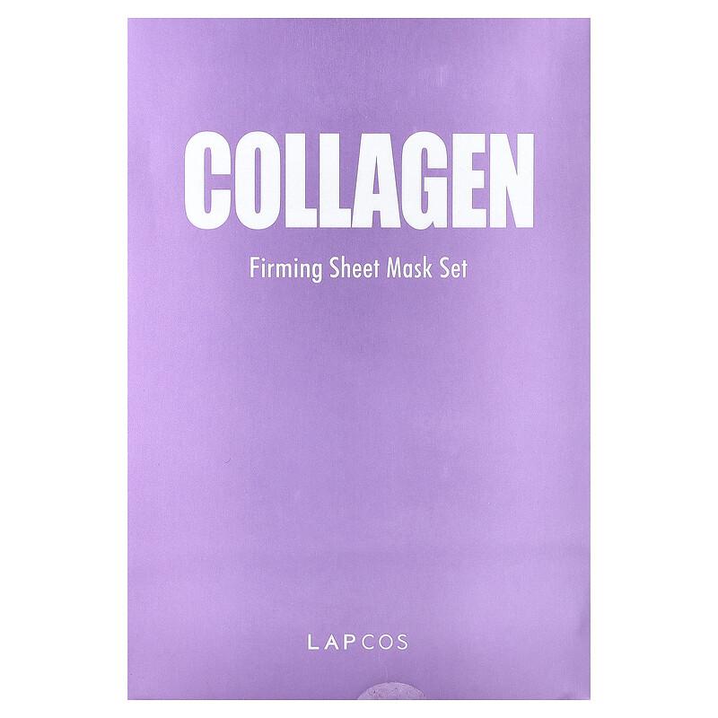 Collagen Firming Beauty Sheet Mask Set, 5 Sheets, 0.84 fl oz (25 ml) Each