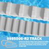 Pool Cleaner Tracks Climbing Rings 2 Pcs 9985006-R2 Pool Cleaner Tracks And 4 Pcs Climbing Rings Replacement Rubber Belt for Dolphin Underwater Robot