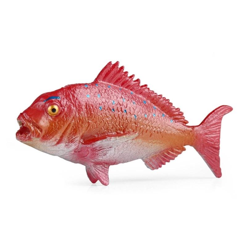 Kunststoff Niedliches Fischmodell Blickfangende Fischfiguren Fischmodell Kunsthandwerk für Aquarienlandschaft DIY Dekorative Artikel