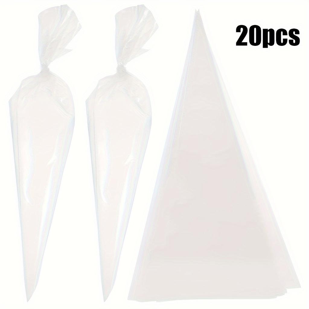 100pcs Tile Grout Masonry Mortar Bag with Molded In Tip Tear Puncture Resistant Heavy Duty Vinyl Piping Cement Bag