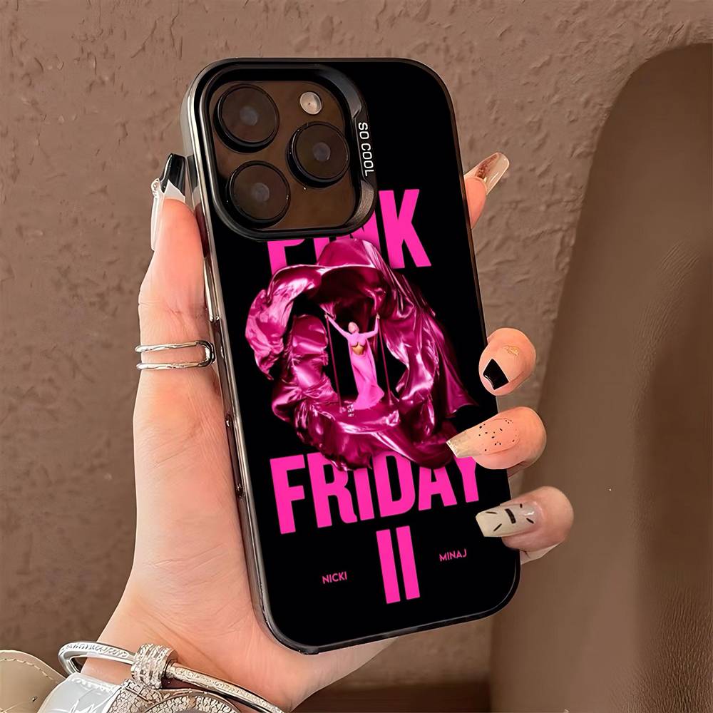 Nicki Minaj Rapper Phone Case For IPhone 16 15 14 13 12 11 Pro Max 17 Plus Colorful Cover