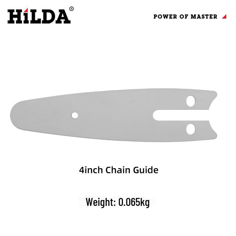 HILDA Electric Mini Chainsaw, Lithium Battery, Certified for Felling & Pruning