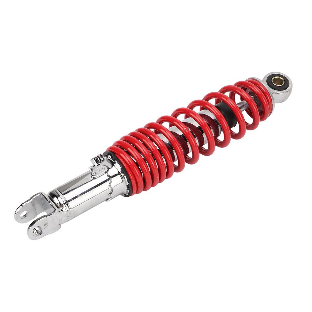 Motorcycle Rear Shock Absorber 300MM 3000LB Steel Alloy Waterproof Replacement for JOG 100Red