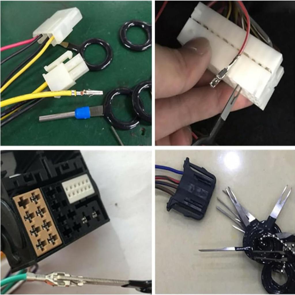 Complete Set Car Electrical Terminal Connector Pin Removal Tool Set For Wiring Harness Repair And Modification