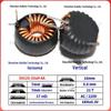 Iron-Silicon-Aluminum Magnetic Ring Inductor 50125-47uH/100uH High-Current Power Toroidal Energy Storage Filter Coil