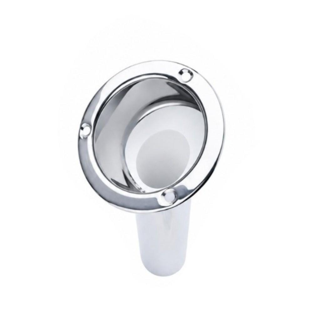 2 in 1 Marine Rod Cup Holder Stainless Steel Fishing Rod Holder Durable Boat Rod Holder for Ship