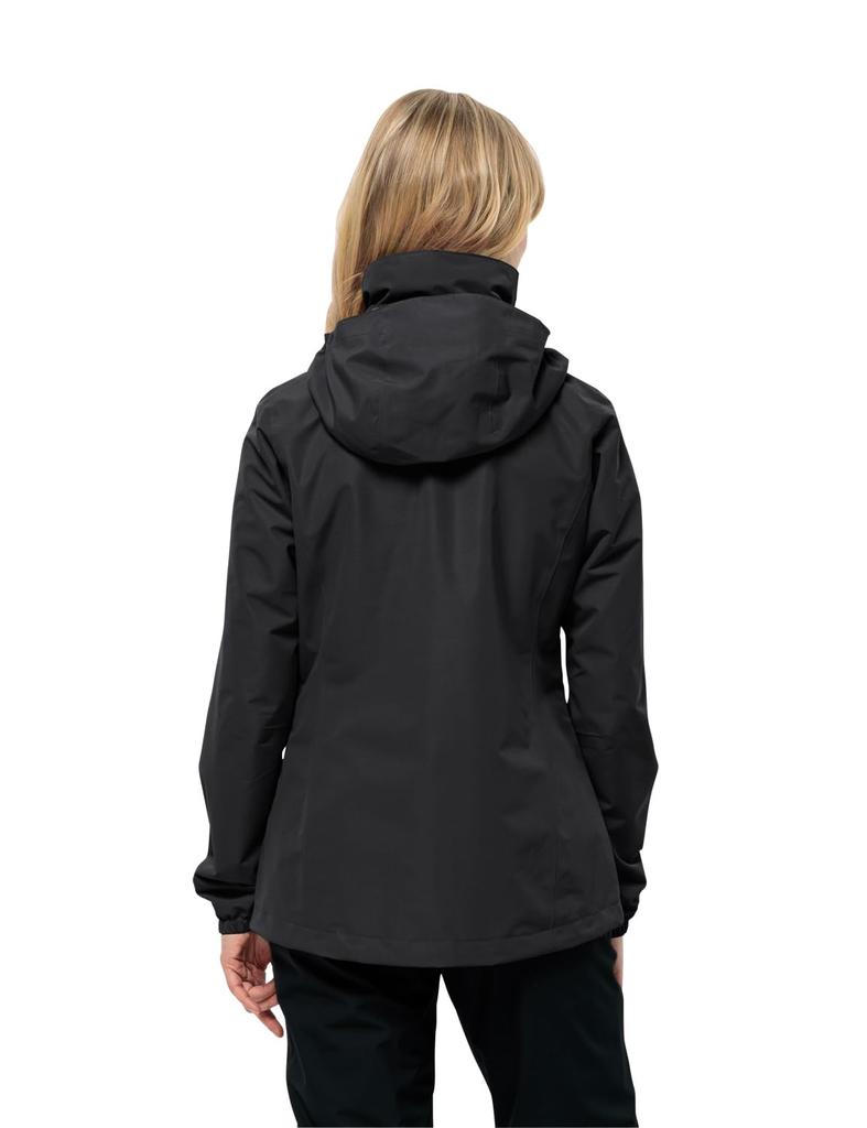 Mountain Parka 1111202 STORMY POINT 2L JKT W Black [Jack Wolfskin] Women's Water-Repellent (TEXASHIELD CORE Windproof) [ / ] High-performance
