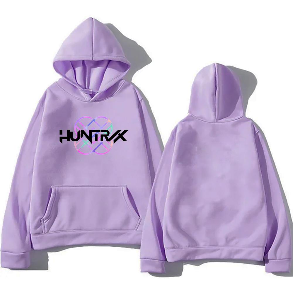 Huntrix Girl Hoodie 2025 Movie Demon Hunters Fashion Men/women Hoodies Harajuku Winter Clothes Pullover Sweatshirt Vintage