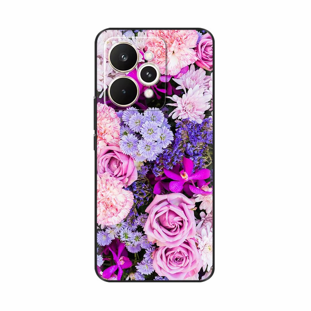 Pro telefon Realme 15 Pro 5G Pouzdro na telefon Roztomilý chránič fotoaparátu Zadní kryt pro pouzdro Realme 15 5G Tekutý silikon Fundas Pouzdra na Realme15 Pro