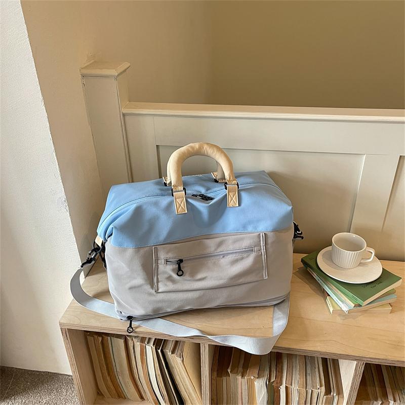 Large Capacity Portable Luggage Bag Large Capacity Travel Bag Lightweight Storage Sports Fitness Bag