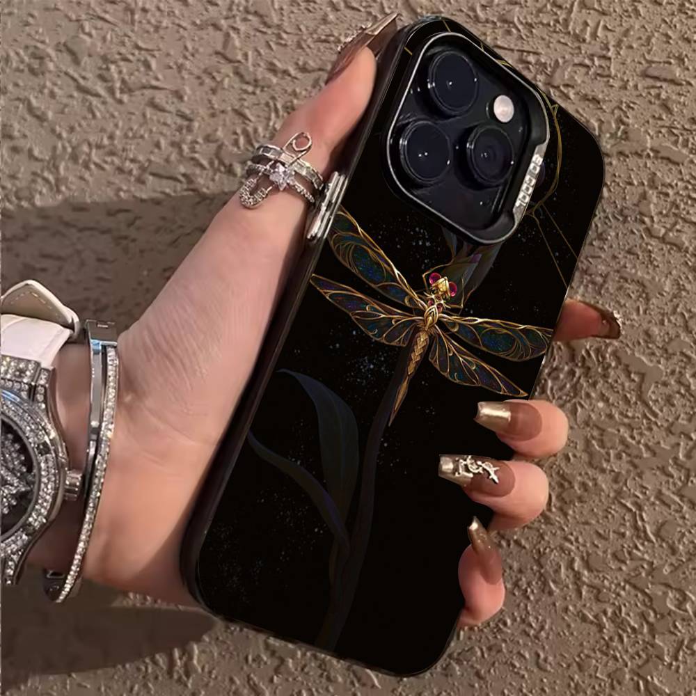 

Insect Dragonfly Phone Case For iPhone 17,16,15,14,13,12,11,Pro,Max,Plus Shockproof Cover iPhone13mini