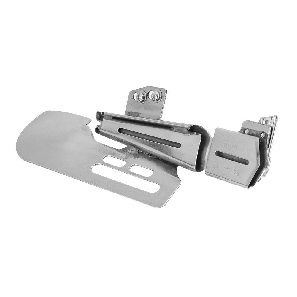 Overlock Einfasser rechter Winkel Saum Industrie Nähmaschine Ordner Aufsatz Doppelt gefaltet 38