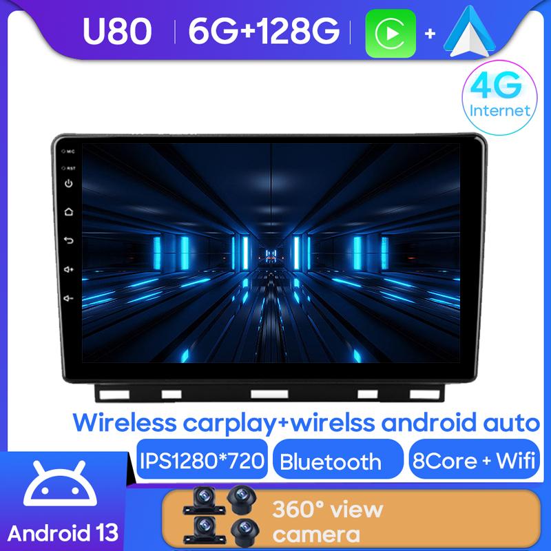 Android Multimedia For Renault Clio 5 Lutecia 2019 - 2021 Car Stereo CPU Radio QLED Player Navigation BT HDR Screen Dash Cam 5G