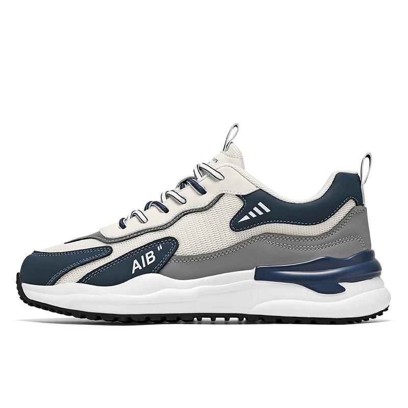 Fashion New Men's Casual Shoes All-match Casual Shoe Breathable Anti-slip Wear-resistant Mens Shoe Mesh Surface for Men Casual Sneakers
