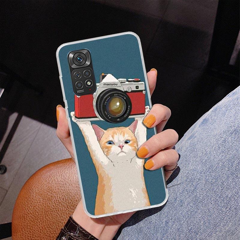 Cute Cartoon Lucky Cats Phnoe Case for Phnoe Case for Xiaomi Redmi Note 15 14 14S 13 Pro Plus 12 12S 11S 11E 10S 10 11T 5G Uniqu