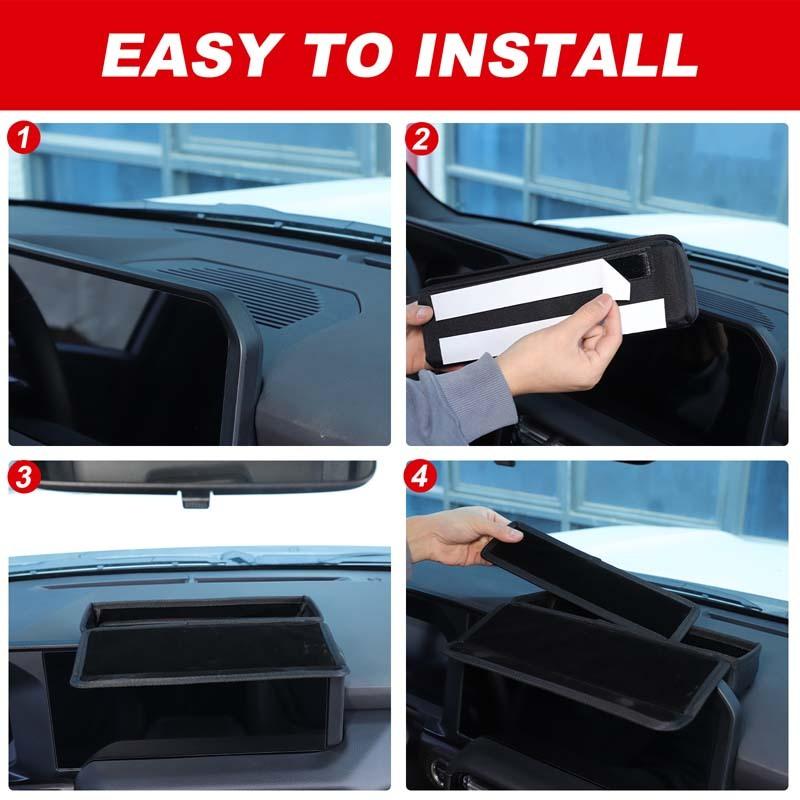 For Toyota Land Cruiser Prado LC250 2024+ Oxford Cloth Car Central Control Screen Storage Box Navigation Screen Rear Storage Box