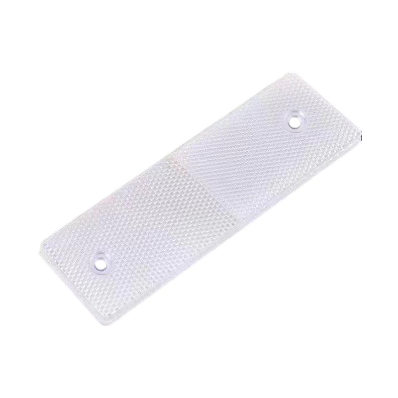 10Pcs Car Truck Reflective Stickers Plastic Safety Tape Bumper Warning Strip Night Light Waterproof Trailer Reflector Sticker