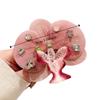 Butterfly Orchid Orchid Flower Hairpin Korean Style Sweet Bohemia Barrettes Hair Accessories Crystal Seaside Vacation Headwear