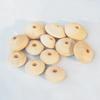 20pcs/60pcs Rondelle Shape 5x8mm 9x19mm 22X12mm Natural Wood Loose Handcraft Beads for DIY Crafts Woodcraft Jewelry Making Accessories
