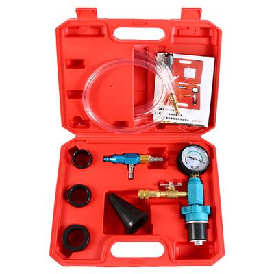 Universal Car Antifreeze Replacement Tool Filler With Vacuum Gauge Water Tank Radiator Coolant Refill Tool With Adapter Hoses