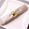 12Pcs Napkin Buckle Dining Room Metal for Wedding Party Ring Models Simple Napkin Holder Napkin Rings Table Decor