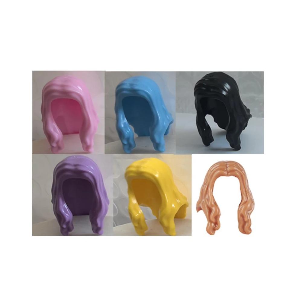 City Building Blocks Body Character Clothing Accessories Helmet Hat Colorful Hair Hairstyle Mini Brick Compatible Toy Gift X040
