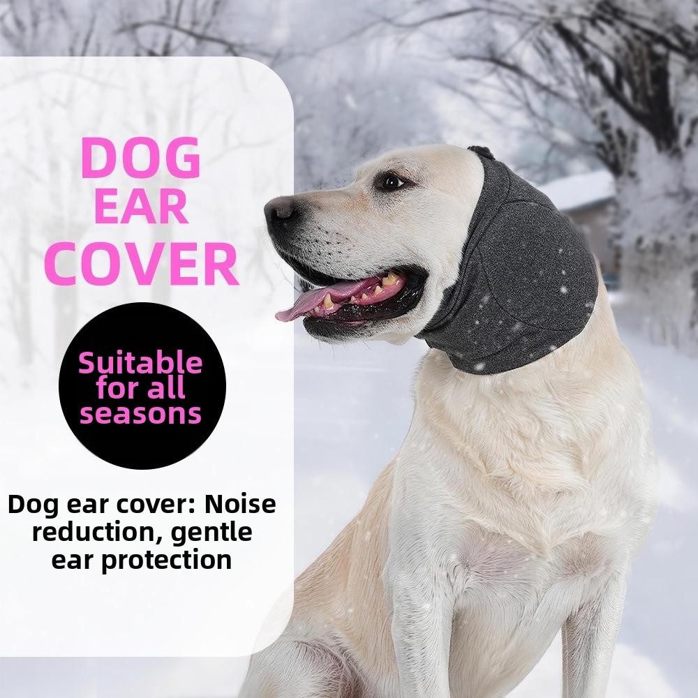 Soundproof Dog Calming Earmuff Adjustable Dog Grooming Ear Muff Soothing Ear Cover  Grooming