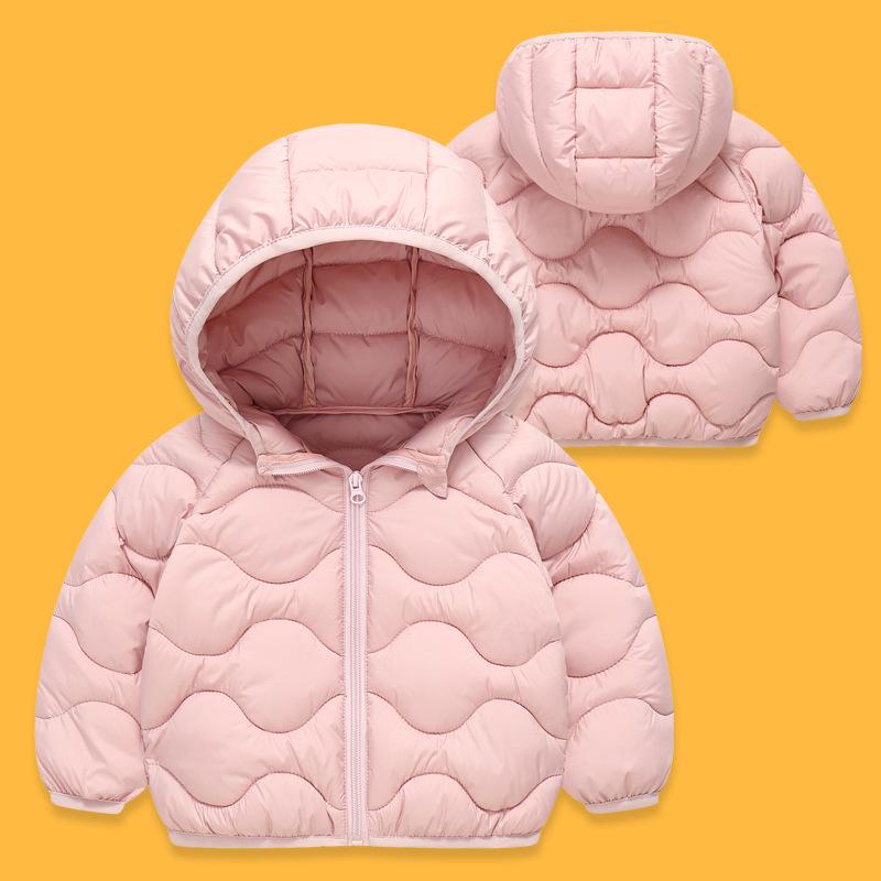 Children's Lightweight Cotton Padded Jacket for Boys & Girls - Warm Outerwear for Toddlers, Young, & Older Kids.