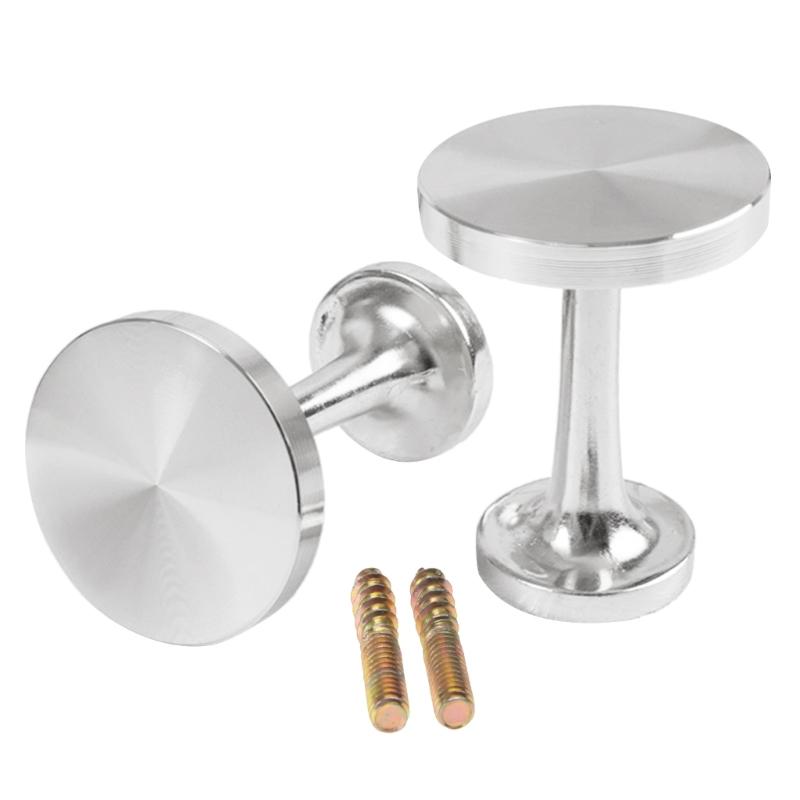 

Упаковка из 2 современных держателей для штор, элегантные крючки для штор, подхваты для штор для украшения дома, держатель для штор с винтом X3UC серебряный