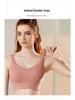 High-Impact Sports Bra for Large Bust – Women's Shock-Proof Fitness & Yoga Vest