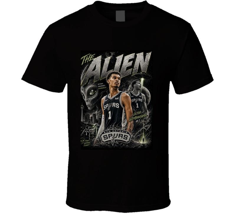 Victor Wembanyama Alien Unisex T-Shirt XXXL