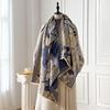 Luxury Brand Women's Cashmere Pashmina Shawl Soft Thick Warm Winter Wrap Scarf Female Bandana Style Blanket Bufanda
