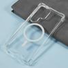 For Samsung Galaxy S25 Ultra Clear Phone Case Compatible with MagSafe 1.5mm Shockproof Back Cover