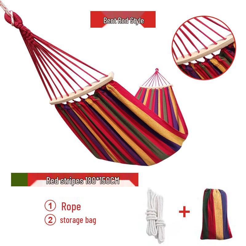 FEBORY Anti-Tip Canvas Hammock