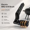 Spazzola Elettrica per Griglia BBQ con 3 Impostazioni di Velocità 2600mAh Ricaricabile Senza Fili Angolo Regolabile Strumento per la Pulizia della Griglia