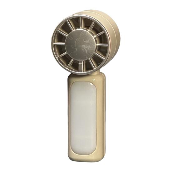Portable Handheld Fan 3 Gears Speed Pocket Size Personal Hand Fan for Desk Travel Lightweight USB Rechargeable Mini Fan for Summer