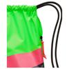 Nike Fabric Gym Bag Backpack Unisex Impact Green & Punch Red