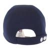 HERMES  H232032N_I258 58  Cap Navy Cashmere/silk Mens