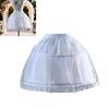 Little Girl Bridal Petticoat With Double Hoop Wedding Event Crinoline Underskirt For Formal Occasion Flower Girl Dress