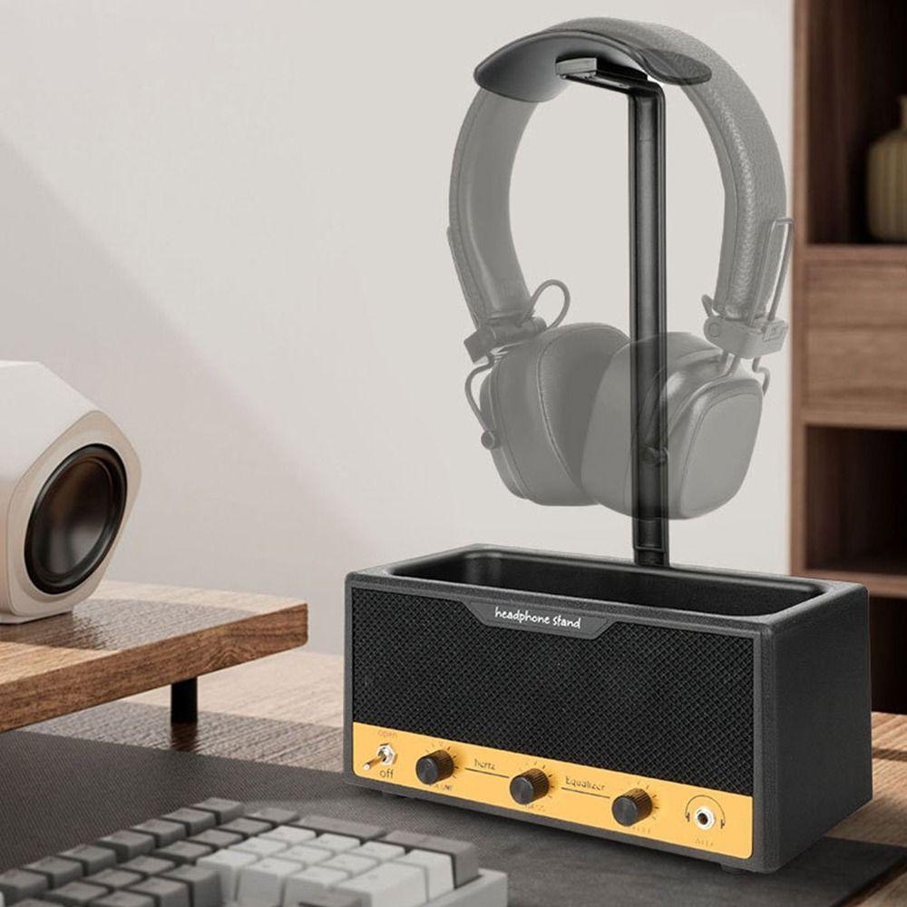 Wide Curved Design Gaming Headset Holder Space Saving Headphone Stand Earphone Stand  Home