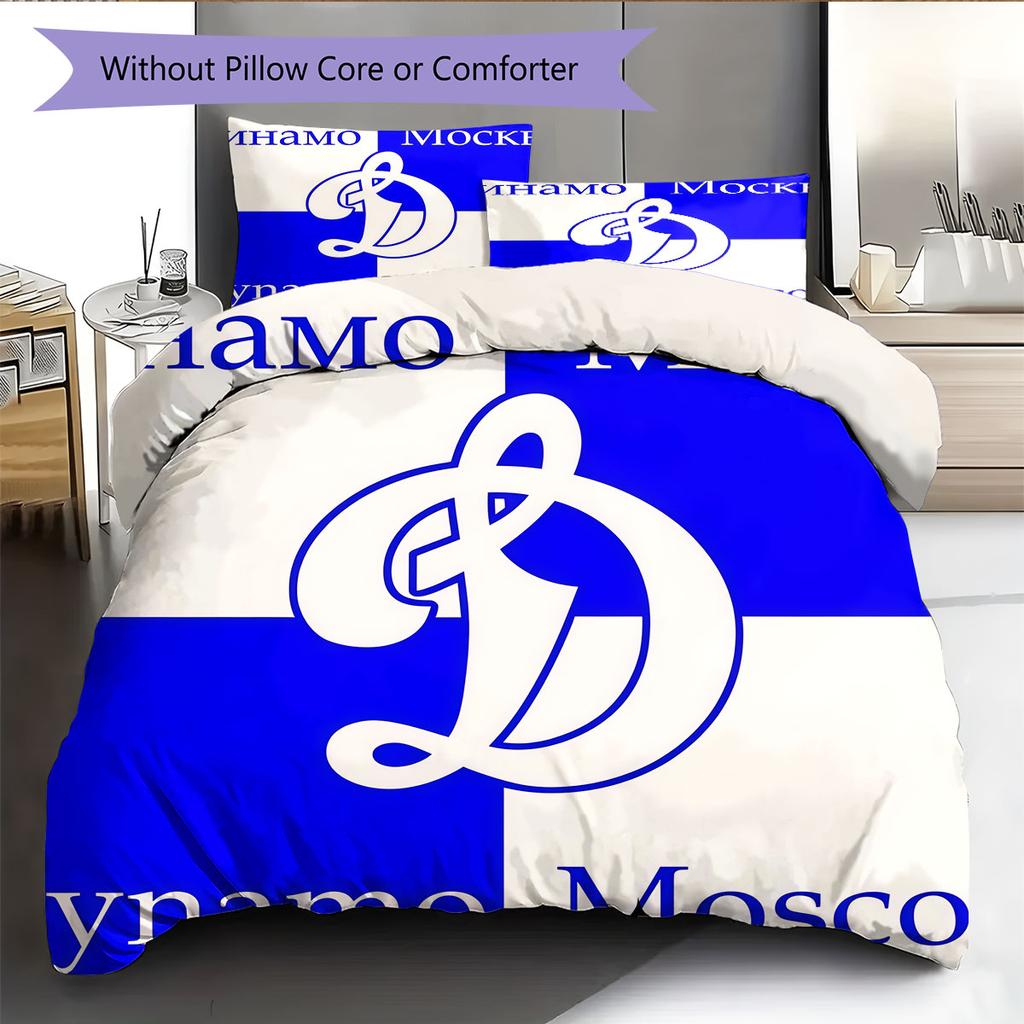 Dynamo Moscow Power Bedding Quilt Set Quilt Cover Pillowcase Home Decoration Birthday Gift (1 * duvet cover + 2 * pillowcase, without core)