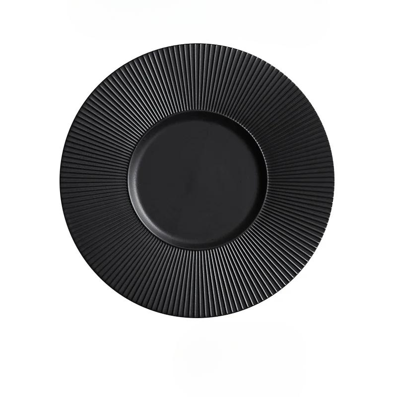 

Скандинавская Простая Тарелка для Стейка Вертикальная Западная Посуда Креативная Французская Тарелка для Пасты Фруктовый Салат Кухонная Утварь Домашние Украшения