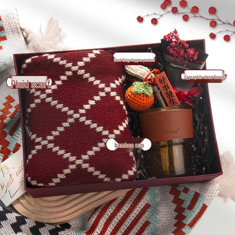 New Year s Day Scarf & Mug Gift Set
