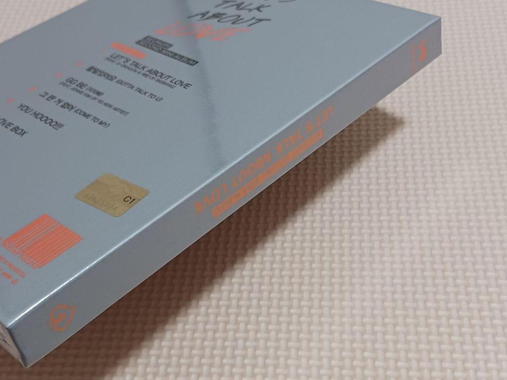 [USED] V.I LET'S TALK ABOUT LOVE Korean version CD